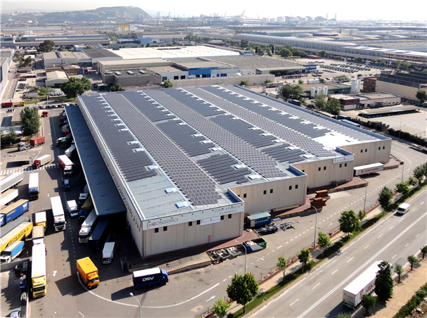 Crystalline-solar-panel-2000-kW-Barcelona-Spain