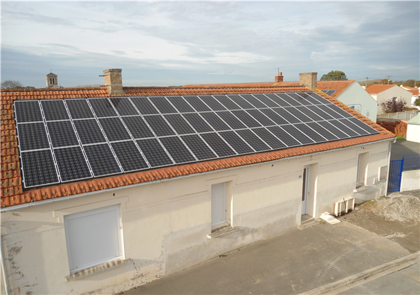 Crystalline-solar-panel-La-Vendée-France