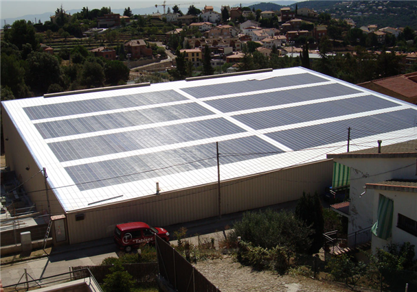 Rigid-Amorphous-solar-panel-45-kW-Sant-feliu-de-Codines-Spain